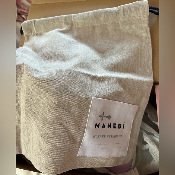 NIB Manebi sneakers in purple suede color called Lilac size 38 Euro US 8 - Picture 9 of 9